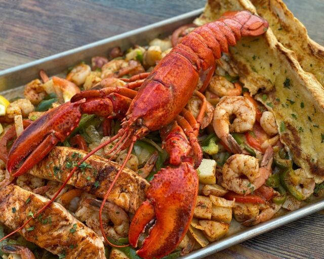 Lobster & Seafood dish