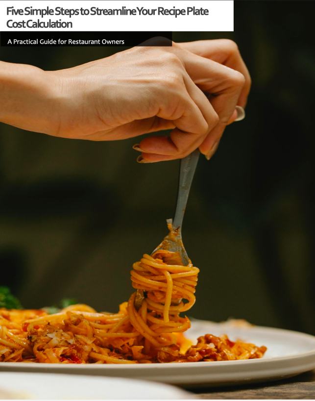 Recipe Plate Cost Calculation